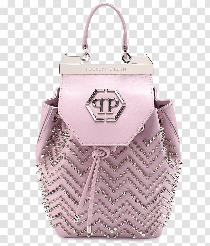 Tote Bag Pink M Product Shoulder - Phillip Plein Transparent PNG