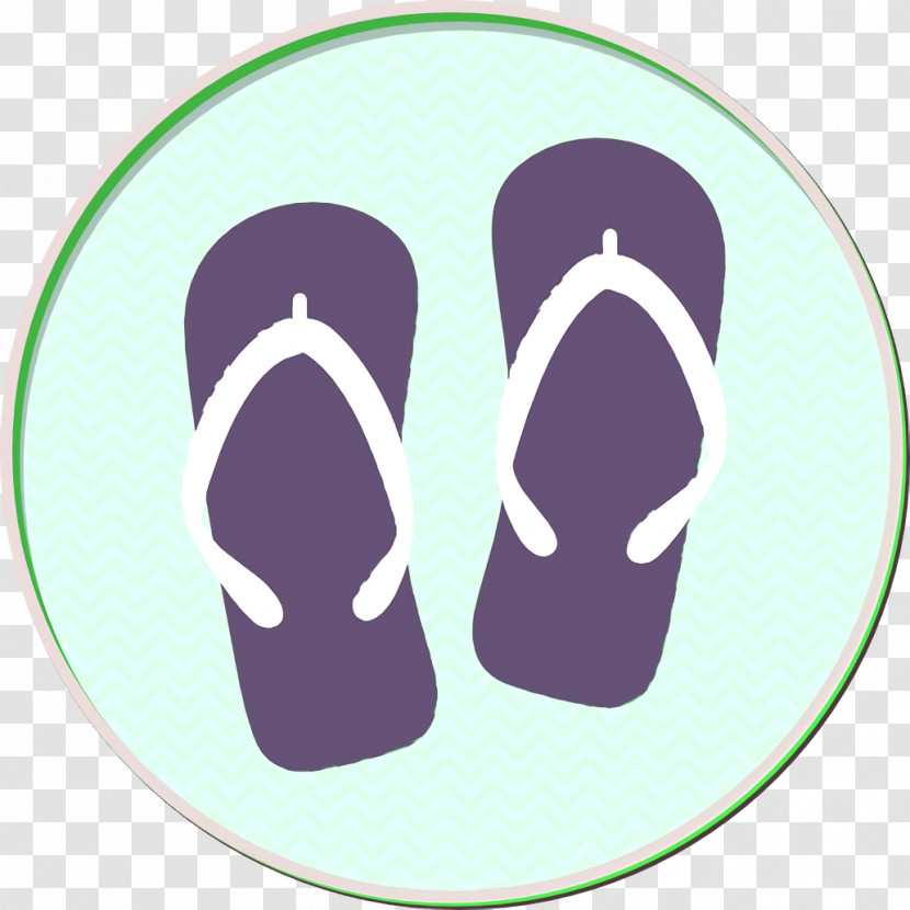 Footwear Icon Flip Flops Icon Hotel And Services Icon Transparent PNG