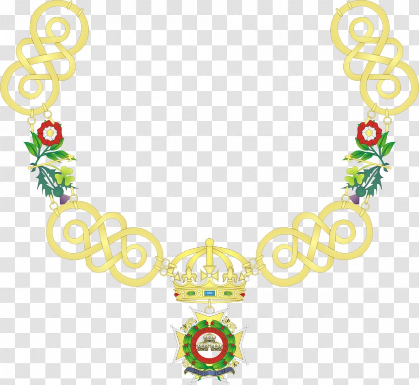 Necklace Heraldry Order Of The Bath Coat Arms - Jewellery Transparent PNG