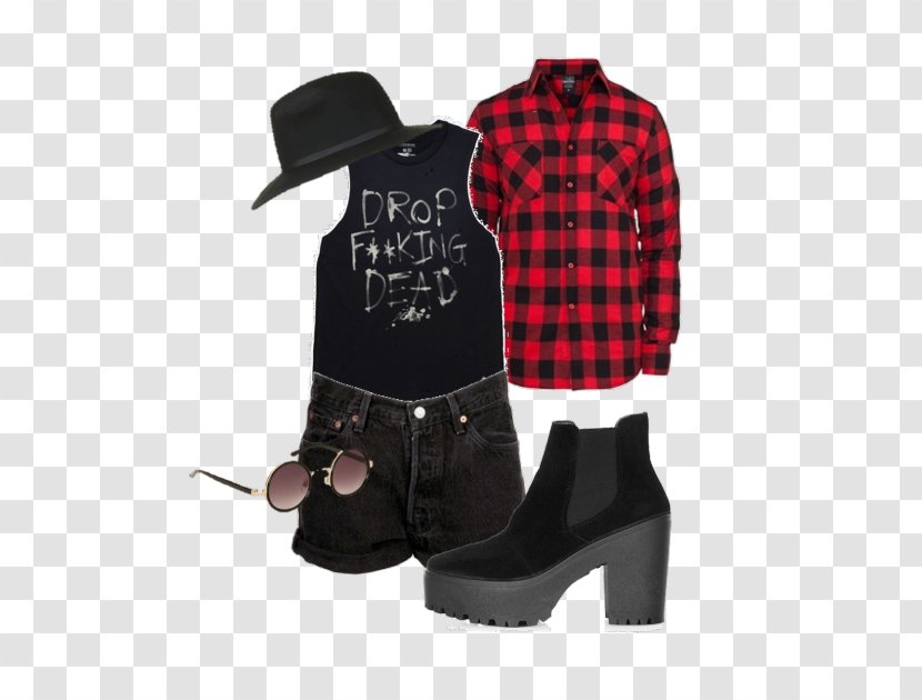 T-shirt Flannel Clothing Red - Fashion Transparent PNG