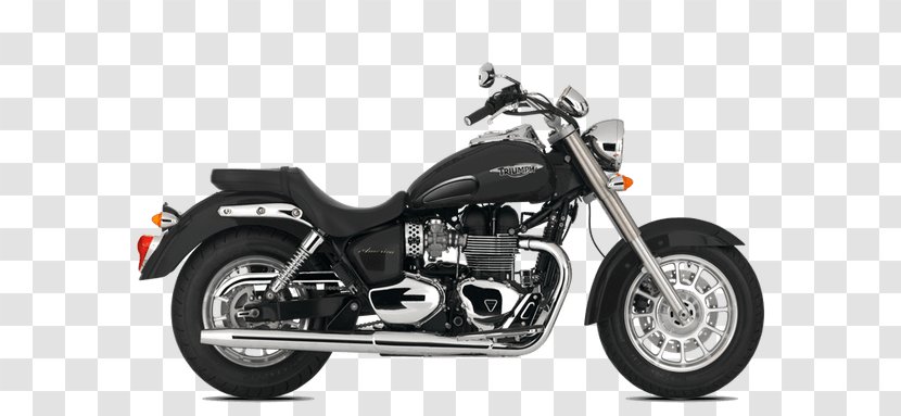Triumph Motorcycles Ltd United States Bonneville America Cruiser - Aircooled Engine Transparent PNG