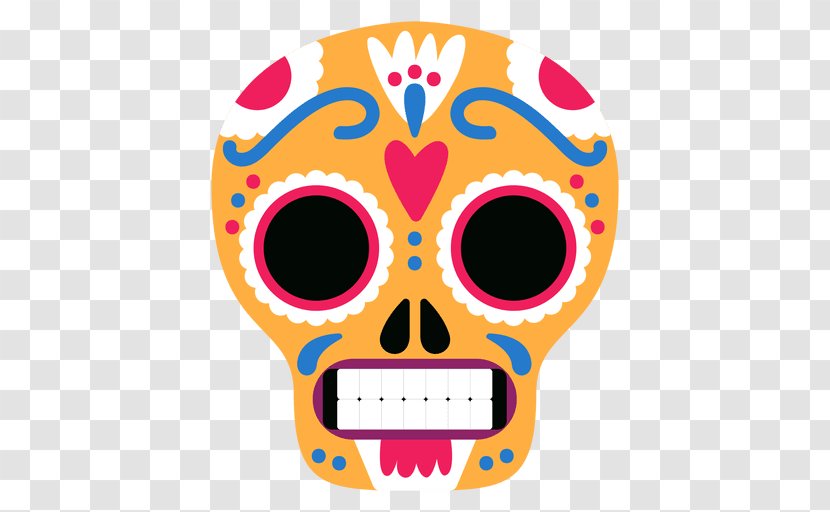 Mexico City Skull Clip Art Transparent PNG