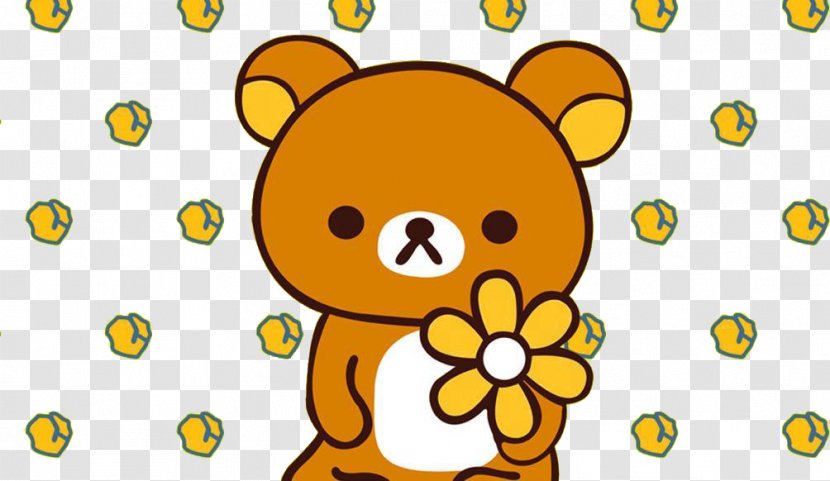 Rilakkuma Download Cartoon - Tree - Cute Bear Background Transparent PNG