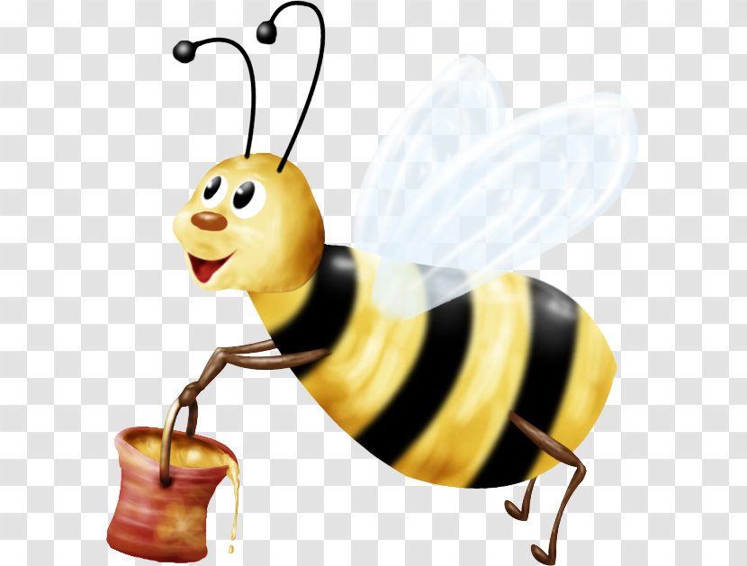 Honey Bee Insect Bumblebee Clip Art Transparent PNG