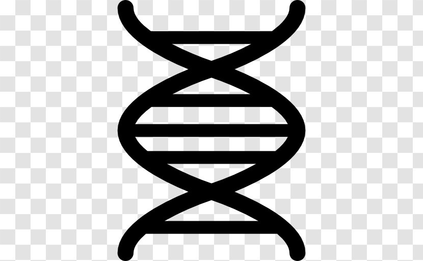 Human Genome Project DNA Nucleic Acid Double Helix Genetics - Medical Biology - Black And White Transparent PNG