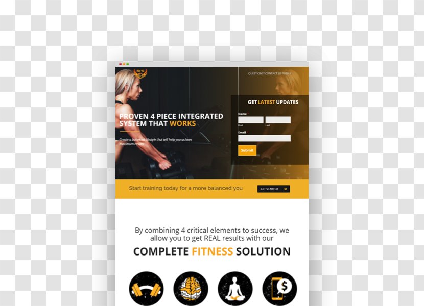 Advertising Brand - Fitness Trainer Transparent PNG