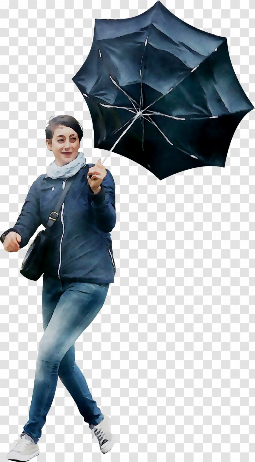 Electric Blue Outerwear - Fashion Accessory - Umbrella Transparent PNG