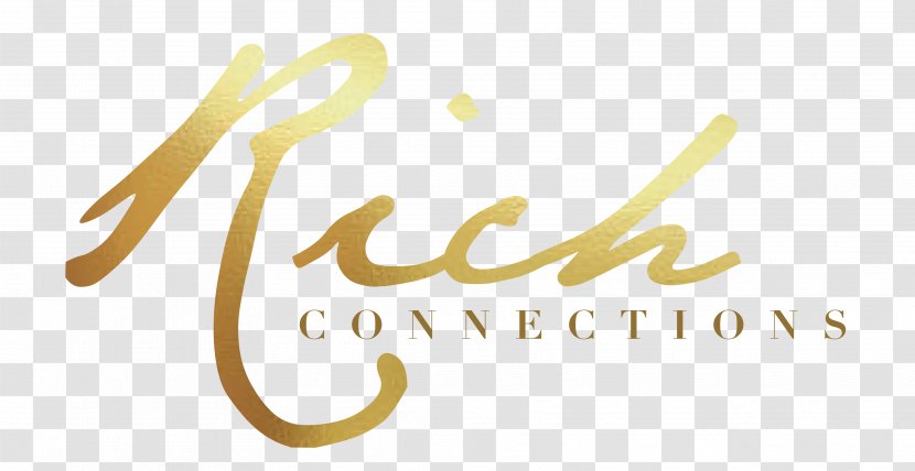 Logo Rich Connections Calligraphy Brand Font - Virgin Trains Transparent PNG