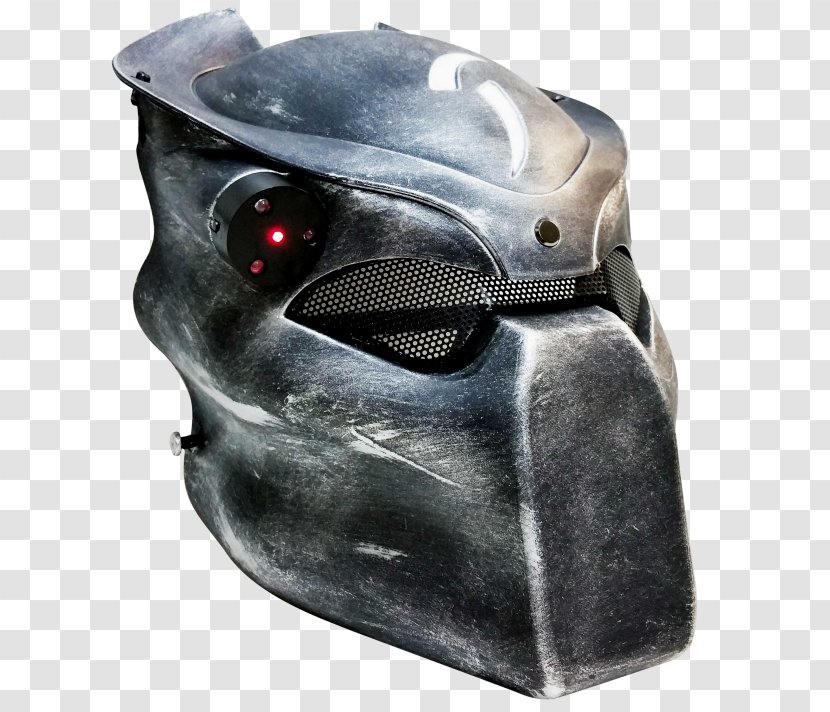 Predator Mask Halloween Headgear Mascarade Transparent PNG