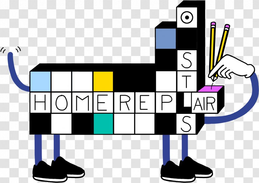 Crossword Cartoon - Game - Logo Diagram Transparent PNG