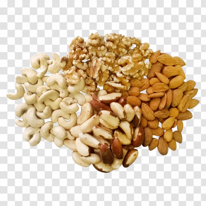 Raw Foodism Organic Food Mixed Nuts Almond - Walnut - Pistachios Transparent PNG