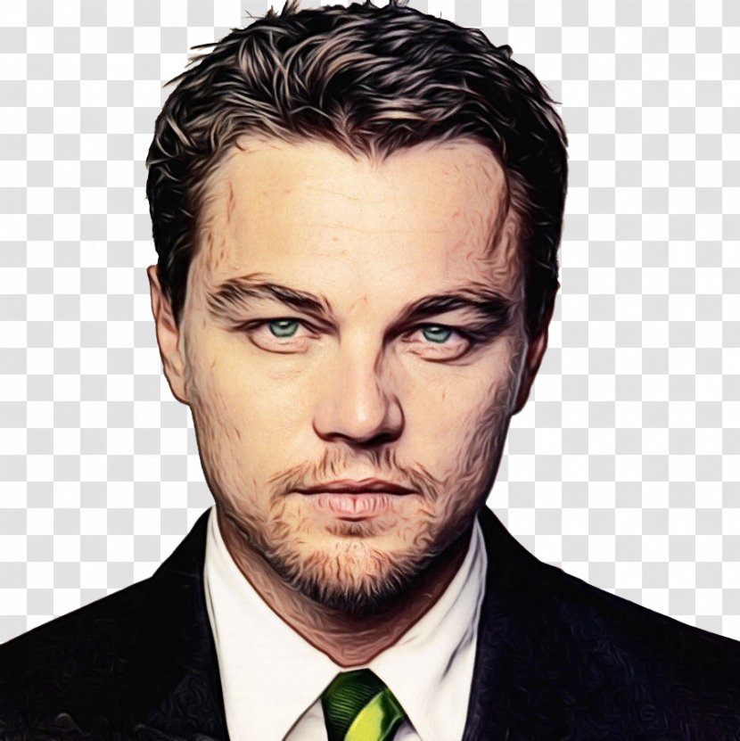 Leonardo DiCaprio Hollywood Actor Photography Portrait - Lace Wig - Forehead Transparent PNG