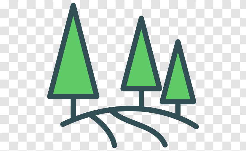 Tree Forest Geometry Icon Transparent PNG