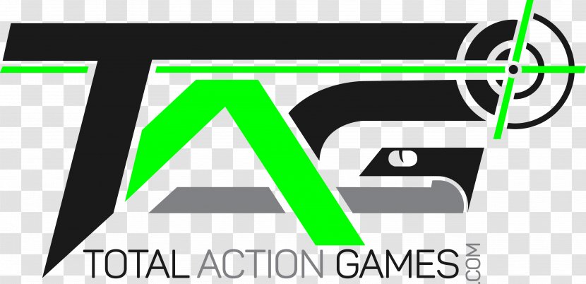 Video Game Action Logo Laser Tag - Brand Transparent PNG