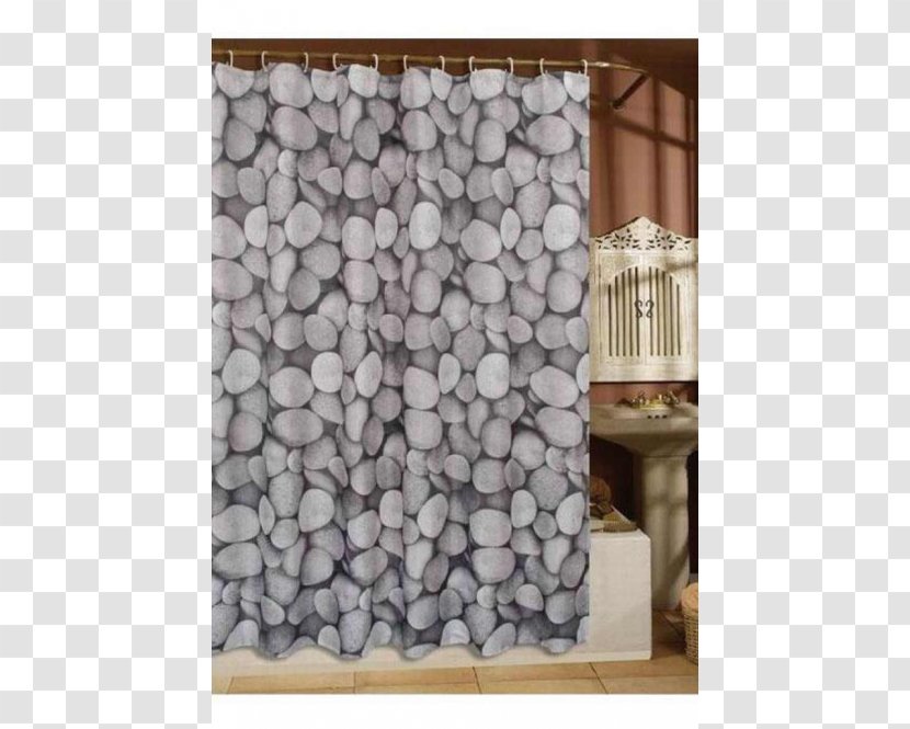 Window Curtain & Drape Rings Shower Douchegordijn - Textile - ZEN STONES Transparent PNG