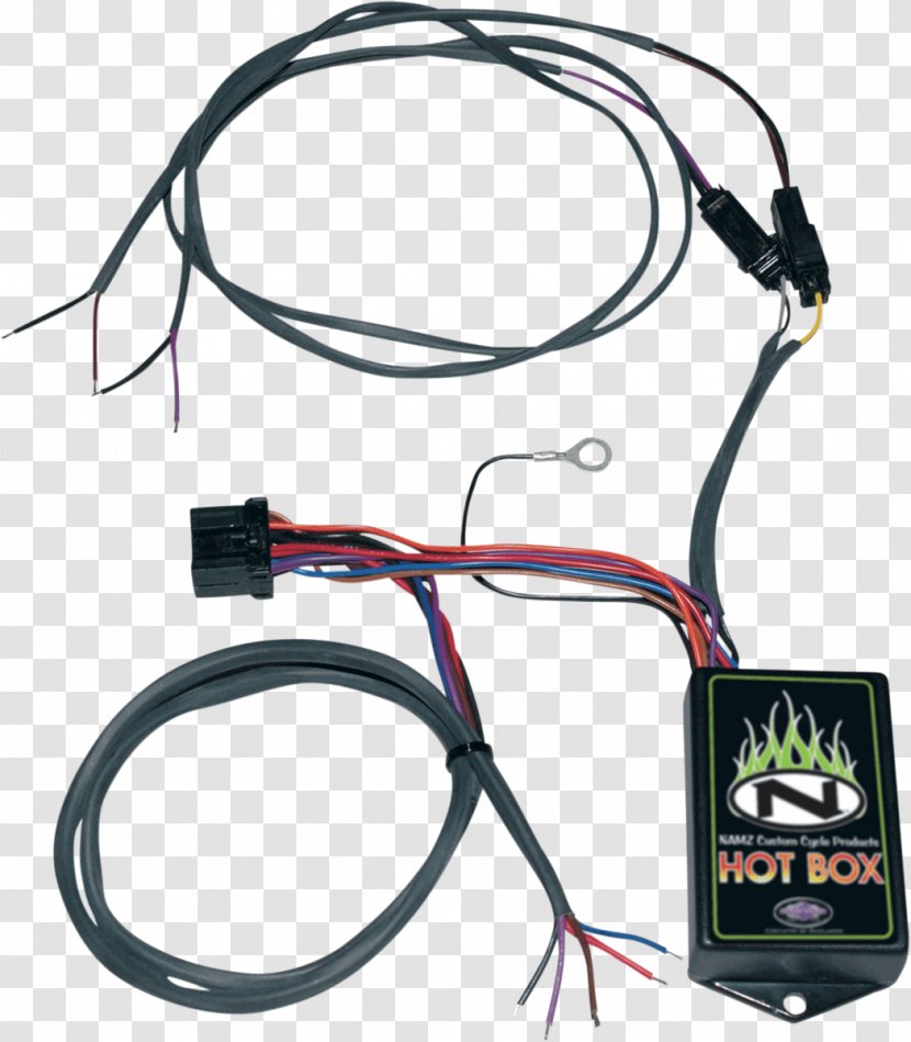 Cable Harness Wiring Diagram Harley-Davidson Electrical Wires & AC Power Plugs And Sockets - Motorcycle Transparent PNG