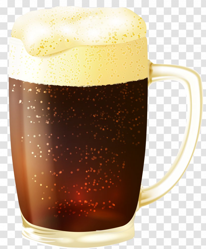 Beer Cocktail Brown Ale Draught - Mug - Of Dark Vector Clipart Image Transparent PNG