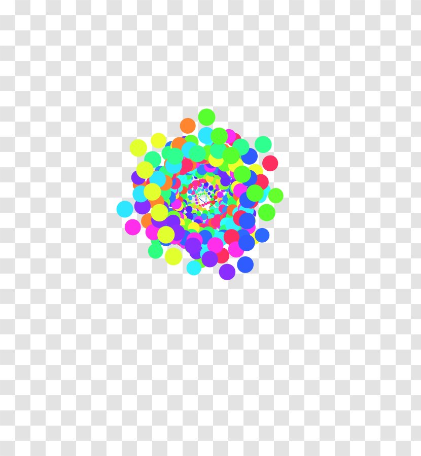 Colored Pencil Pastel Clip Art - Polka Dot - Dots Transparent PNG