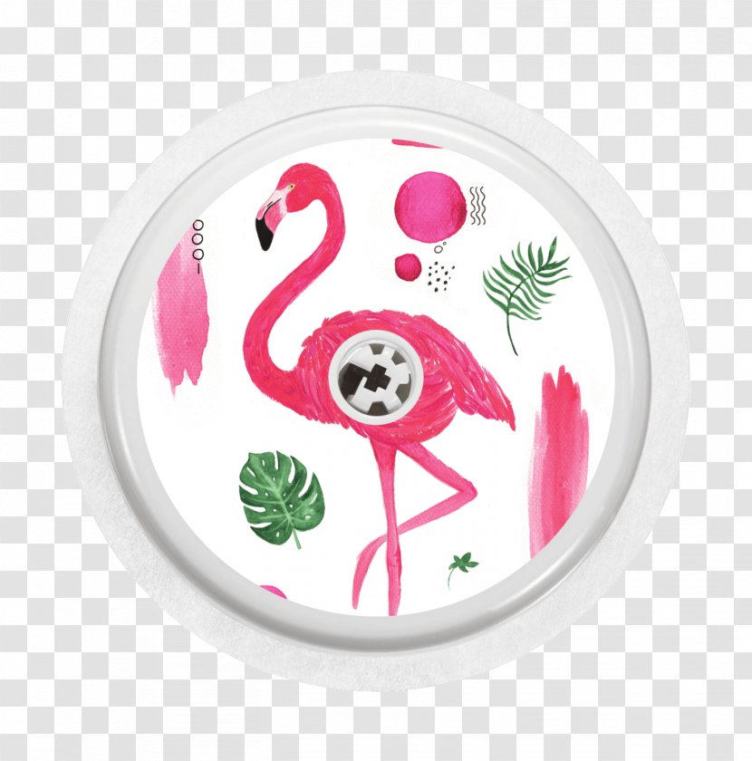 Pineapple Paper Flamingo Printing Sticker - Plate - Waterproof Flower Transparent PNG