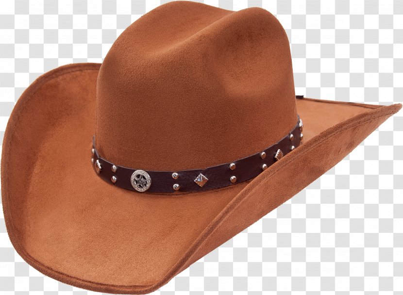 Cowboy Hat Clip Art - Brown Transparent PNG