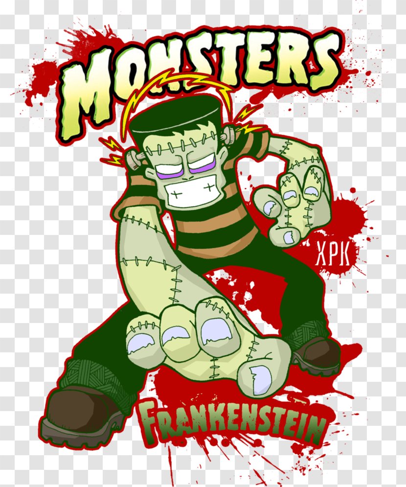 Frankenstein's Monster Drawing Illustration Santa Claus (M) - Book - Gorgonzola Transparent PNG