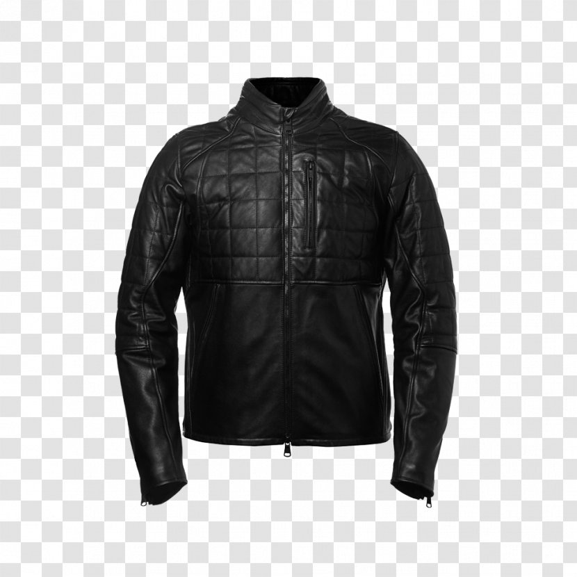 Leather Jacket Motorcycle Blouson - Belstaff Transparent PNG