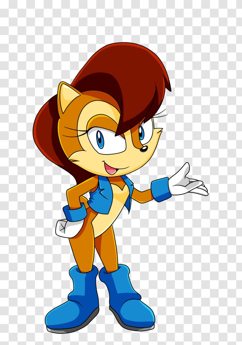 Sonic The Hedgehog Generations Tails Knuckles Echidna Princess Sally Acorn - Mythical Creature Transparent PNG