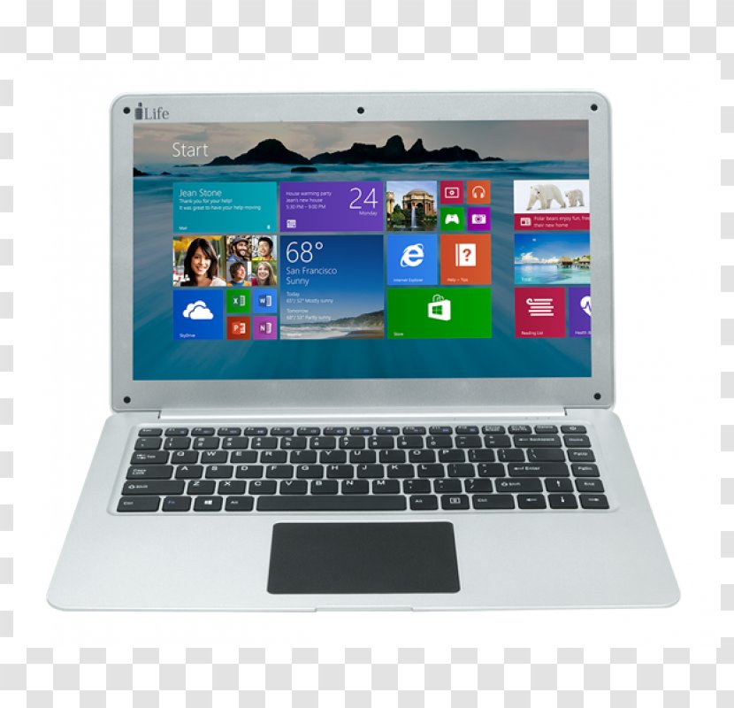 Laptop MacBook Air Intel Atom ILife - Technology - Small Notebook Transparent PNG