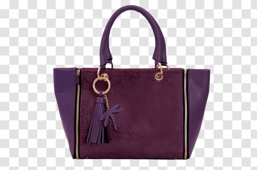 Tote Bag Leather Messenger Bags Handbag - Purple Transparent PNG