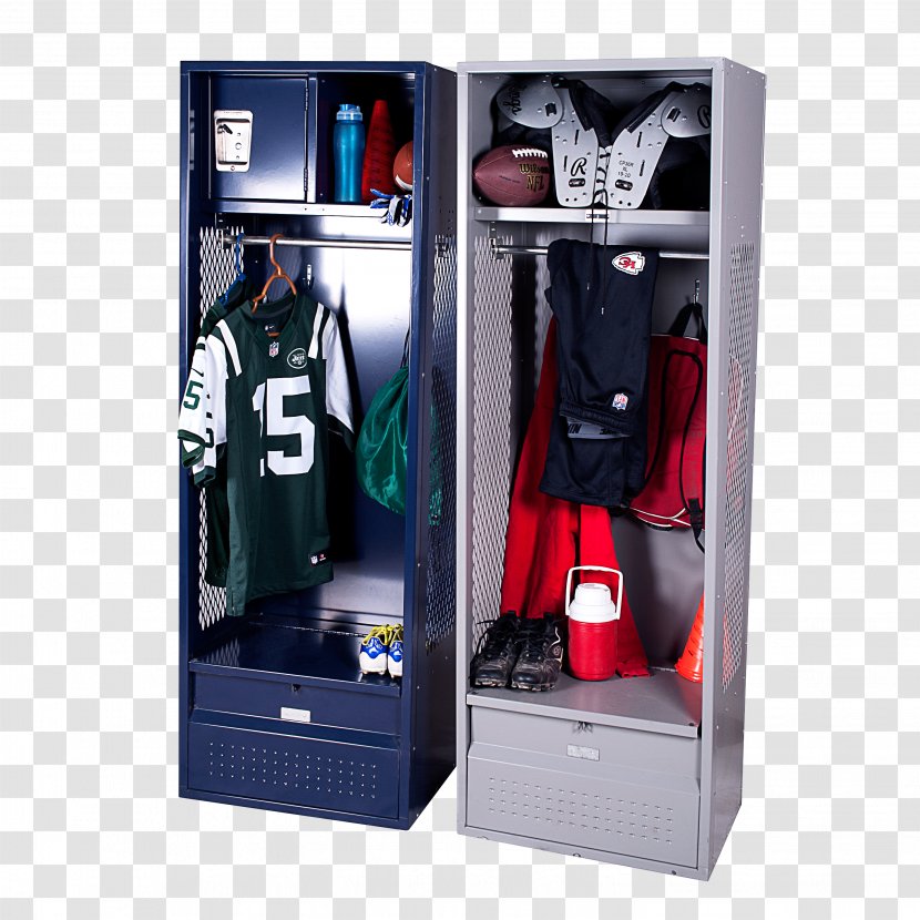 Locker Changing Room Armoires & Wardrobes Iowa Hawkeyes Football - School Transparent PNG