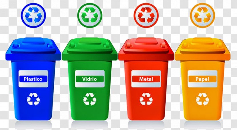 Paper Waste Sorting Recycling Bin - Management - Disposal Transparent PNG