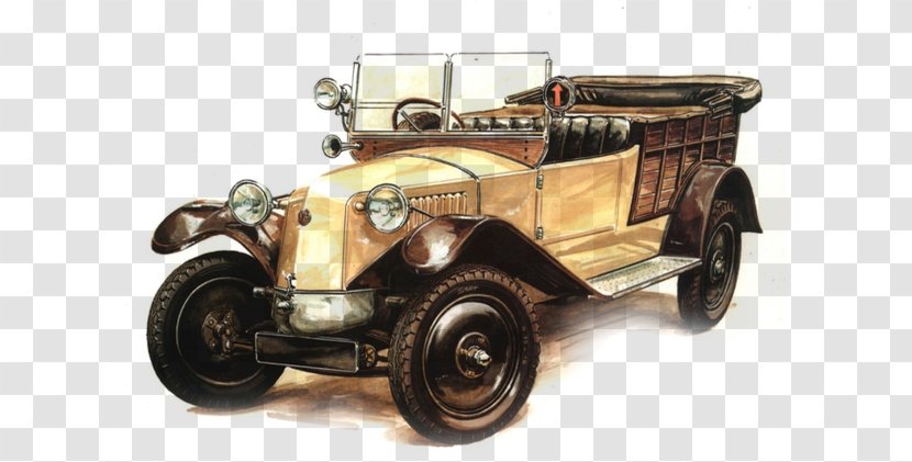 Classic Car Tatra 11 Drawing Retro Style - European-style Palace Transparent PNG