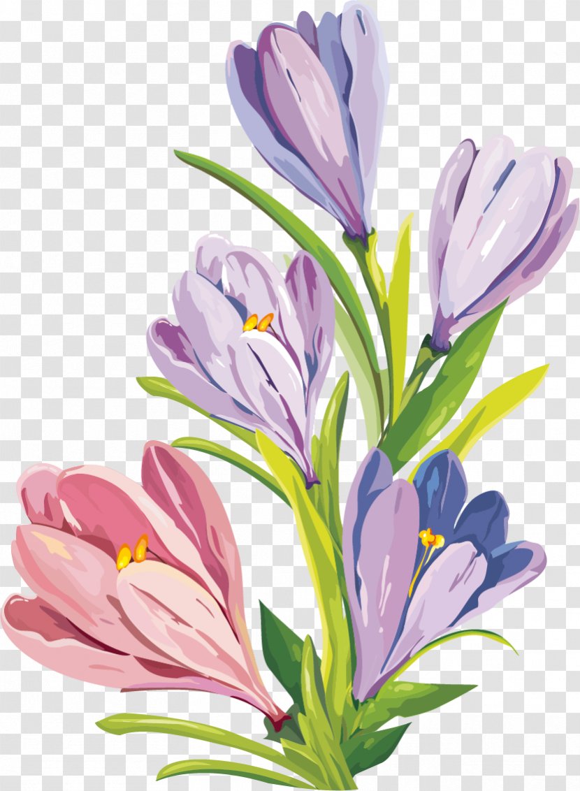 Gouache Flowerpot Painting - Flower Transparent PNG