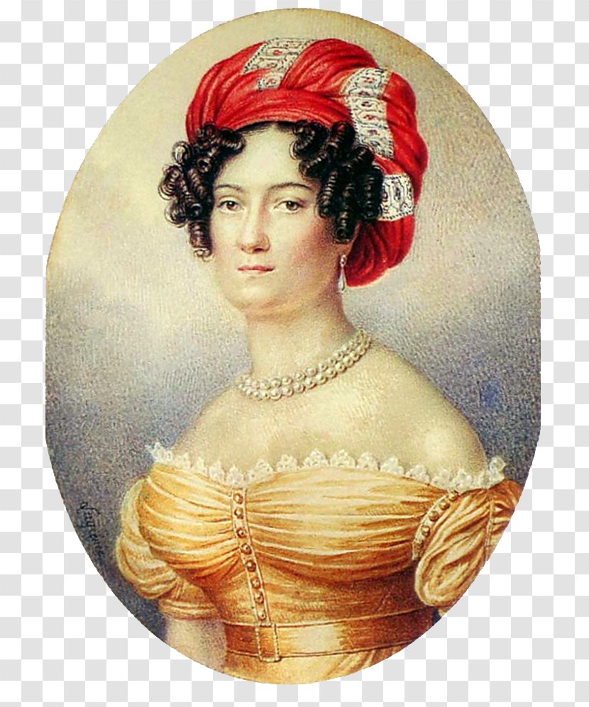 Portrait Of Catherine Vorontsova 19th Century Painter Russia - Russian Empire 1789 Transparent PNG