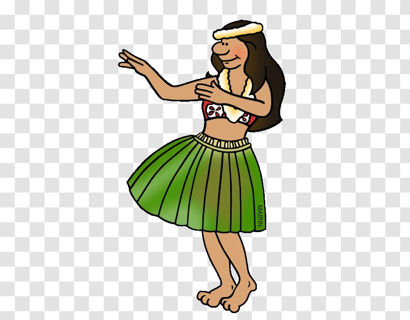 Hawaii Hula Dance Clip Art - Watercolor - Cartoon Transparent PNG