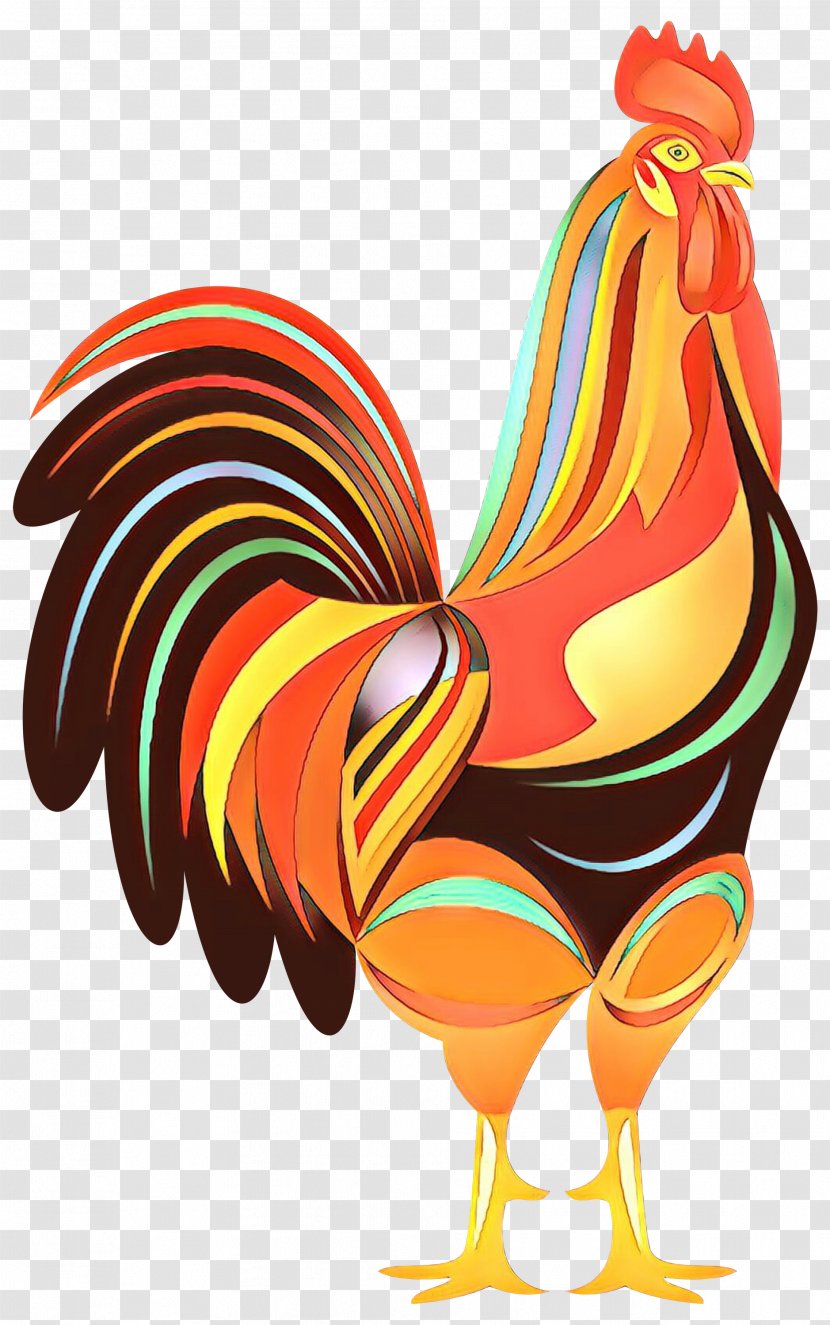Chicken Rooster Clip Art Image - Poultry - Galliformes Transparent PNG