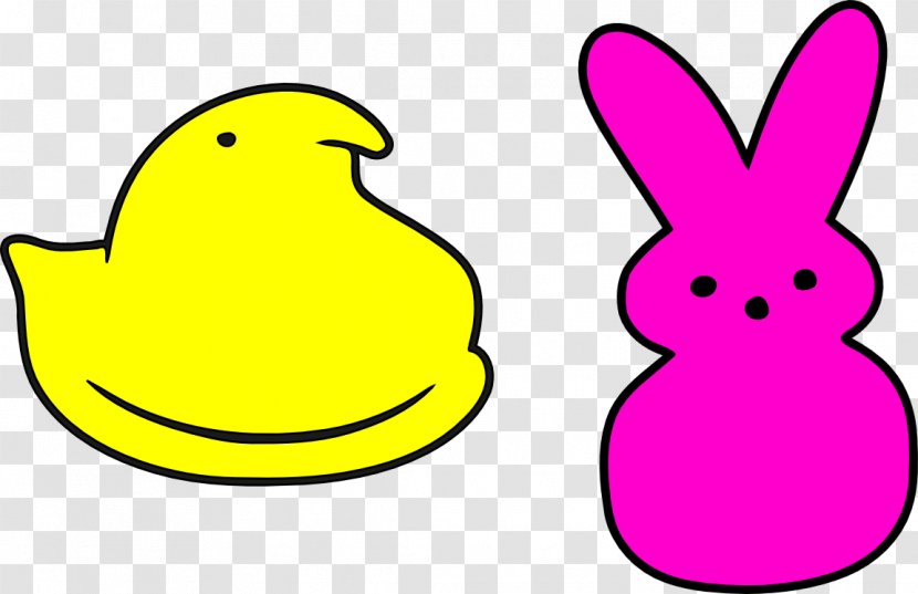 Easter Bunny Peeps Marshmallow Clip Art - Logo Cliparts Transparent PNG