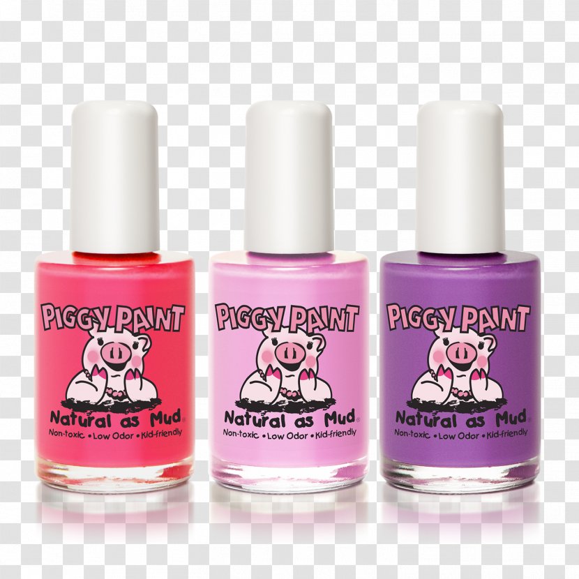 Piggy Paint Nail Polish Toe Solvent In Chemical Reactions - Cosmetics Transparent PNG