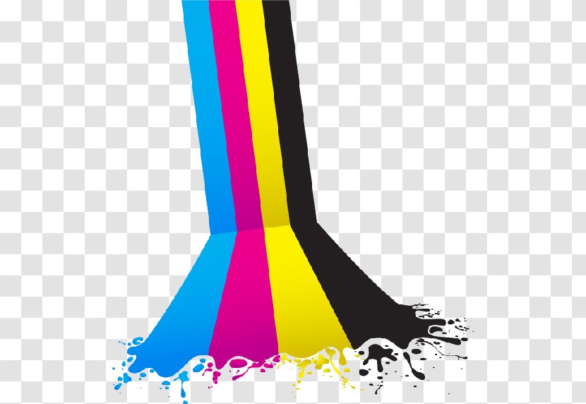 CMYK Color Model Printing - Printer - Cmyk Transparent PNG