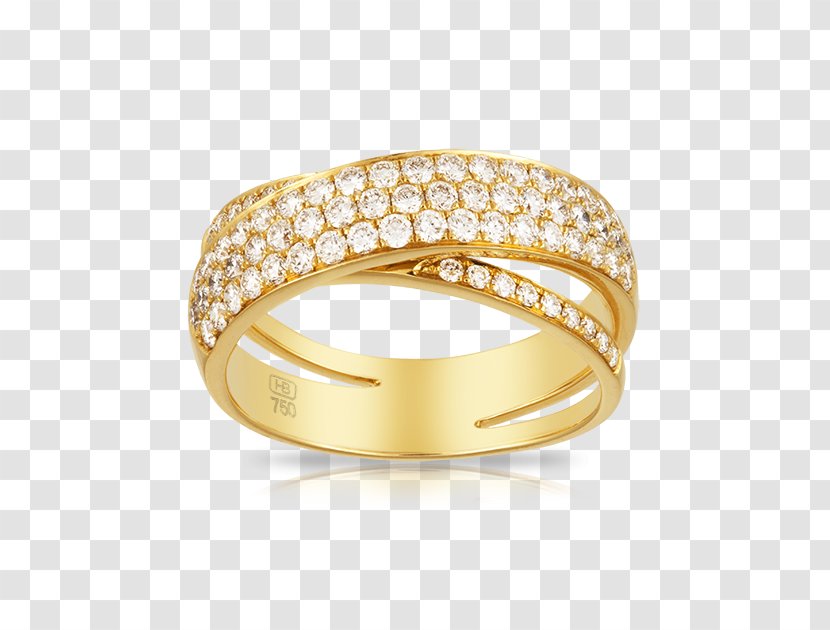 Wedding Ring Colored Gold Jewellery - Bangle - Yellow Transparent PNG