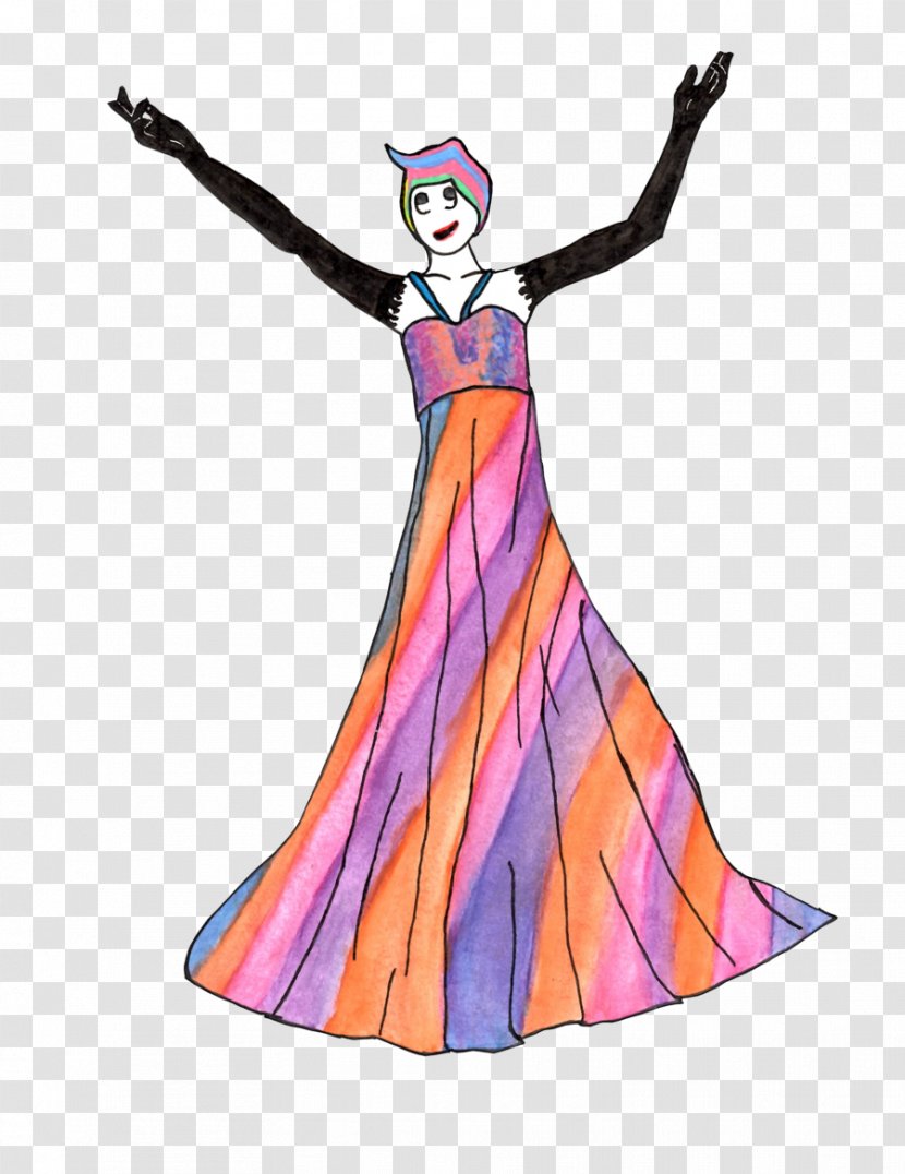 Costume Design Cartoon Dress Transparent PNG