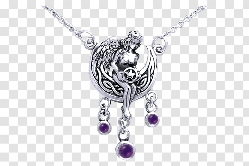 Amethyst Earring Charms & Pendants Necklace Chain - Gemstone Magic Transparent PNG