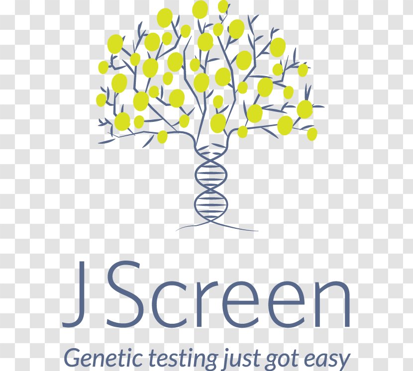 JScreen Genetic Testing Disorder Screening Jewish People - Floral Design - Judaism Transparent PNG