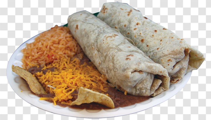 Mission Burrito Taquito Kati Roll Shawarma - Dish - Mexican Food Transparent PNG