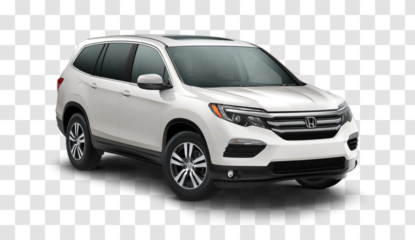 2018 Honda Pilot Elite SUV Sport Utility Vehicle Motor Company EX-L - Family Car - Auto Finance Transparent PNG