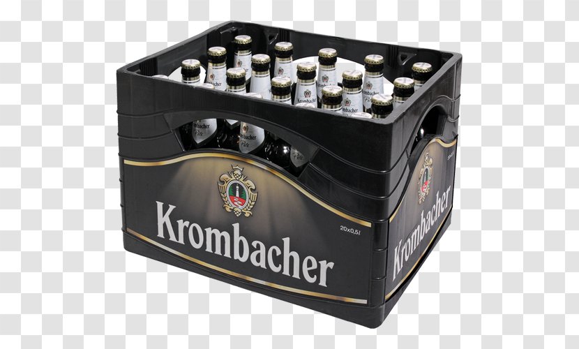 Krombacher Brauerei Beer Pilsner Warsteiner Bottle Crate - Alcoholic Drink Transparent PNG