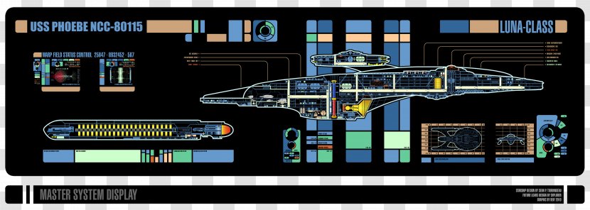 Starship Enterprise USS Star Trek Warp Drive - Ambassador Class Transparent PNG