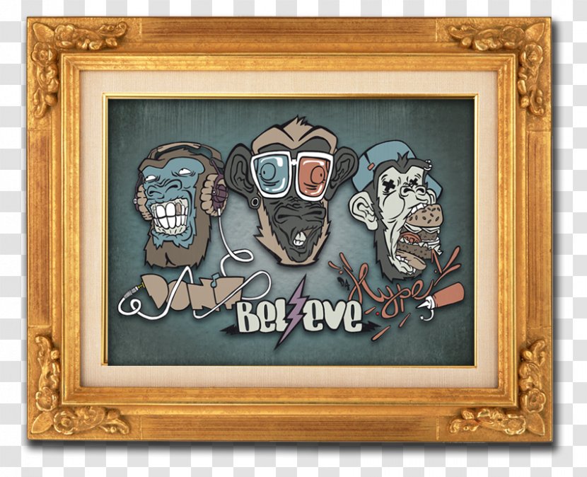 Lovely, Tragic Miracle: A Memoir Picture Frames Animal - Frame - Three Monkeys Transparent PNG