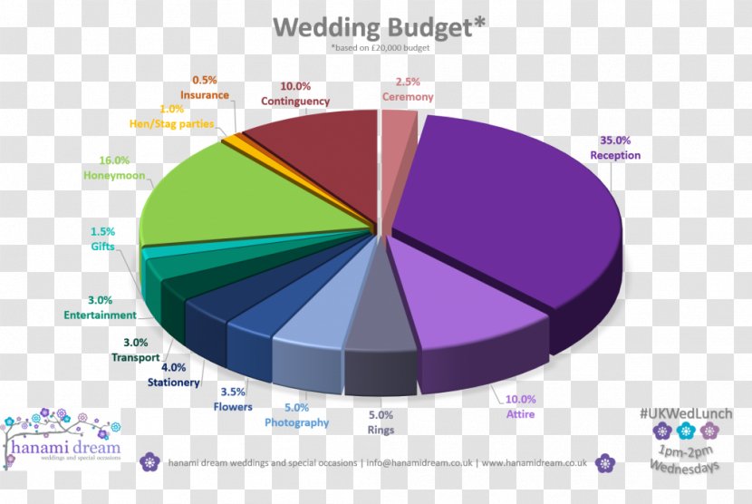 Pie Chart Research Budget - Spend Honeymoon Transparent PNG