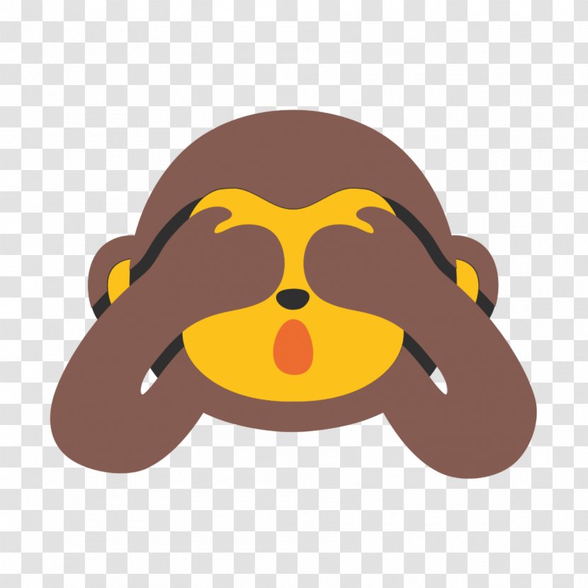 Emojipedia Three Wise Monkeys See No Evil - Emoji Transparent PNG